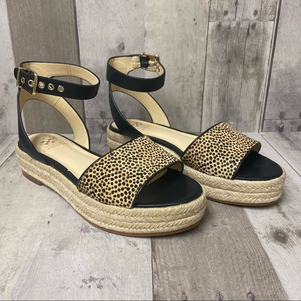 Vince Camuto Kathalia Ankle Strap Sandals Size 8.5 - Picture 4 of 16